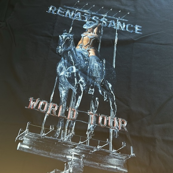 NWOT Beyonce Renaissance World Tour T-Shirt - Picture 3 of 9